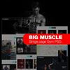 Big Muscle HTML5 Template Cover Image