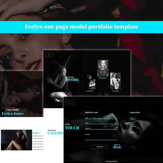 Evelyn HTML5 Template Cover Image